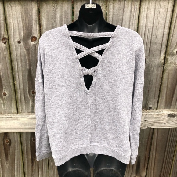 Gap gray pullover sweatshirt - Picture 4 of 4